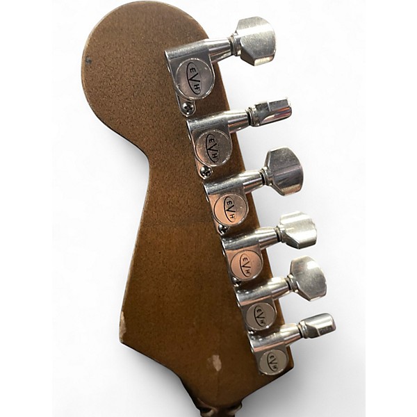 Used EVH Striped Series Frankie striped Solid Body Electric Guitar