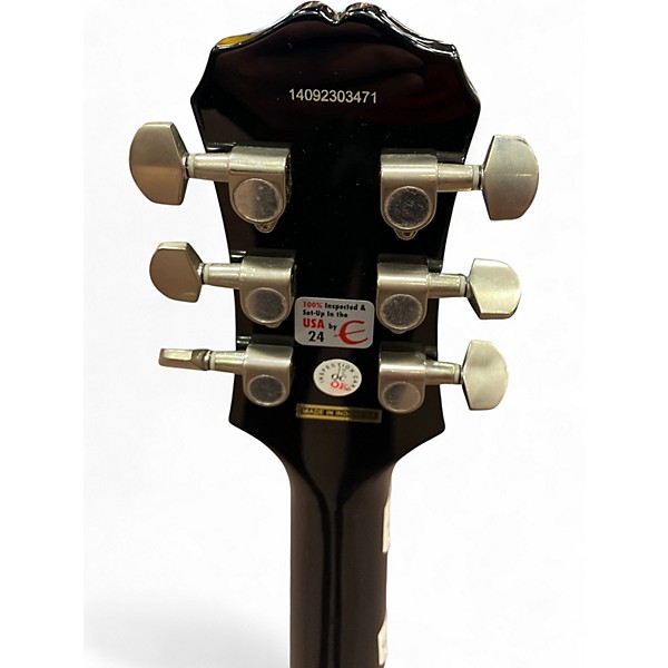 Used Epiphone Les Paul 100 Bolt On Black Solid Body Electric Guitar