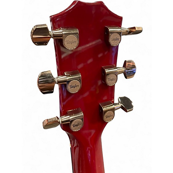 Used Taylor 214ce RED DLX RED Acoustic Electric Guitar