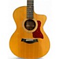 Used Taylor 214CE Deluxe Natural Acoustic Electric Guitar