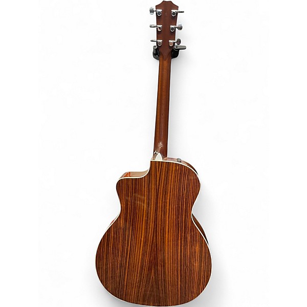 Used Taylor 214CE Deluxe Natural Acoustic Electric Guitar