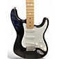 Used Starcaster by Fender Stratocaster Black Solid Body Electric Guitar