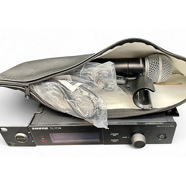 Used Shure SLXD24/SM58 Handheld Wireless System