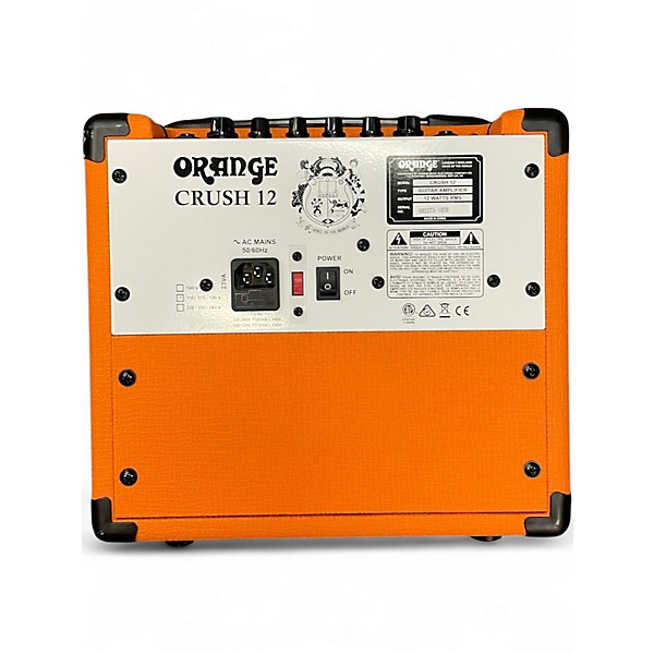 Used Orange Amplifiers Crush 12 Guitar Combo Amp