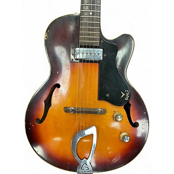 Vintage 1964 Guild 1964 GUILD M65 FRESHMAN 3/4 TOBBACO BURST Acoustic Guitar