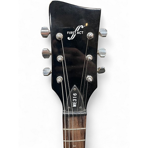 Used First Act ME316 Black Solid Body Electric Guitar