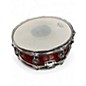 Used DW 13X5 COLLECTOR'S MAPLE STANDARD SNARE SATIN CHERRY Drum