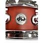 Used DW 13X5 COLLECTOR'S MAPLE STANDARD SNARE SATIN CHERRY Drum