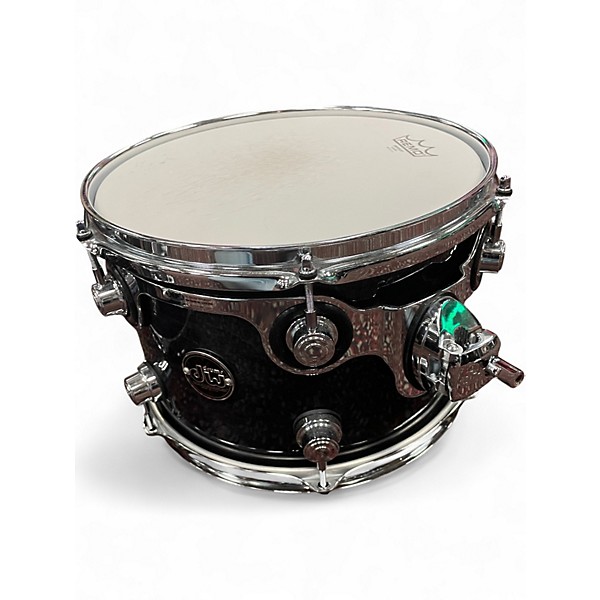 Used DW 4 Piece Design Series Trans Black Drum Kit