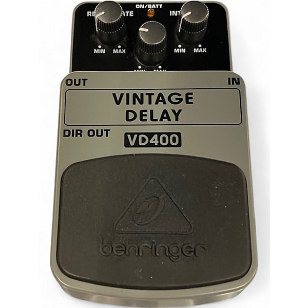 Used Behringer VD400 Vintage Delay Effect Pedal