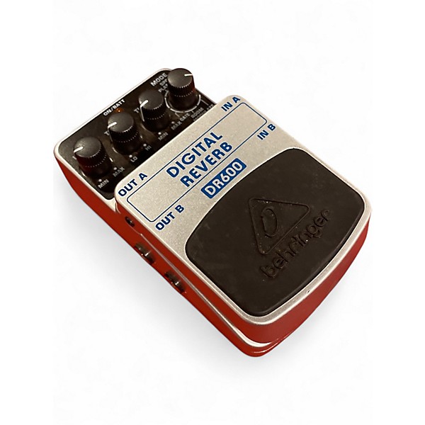 Used Behringer DR600 Digital Stereo Reverb Effect Pedal