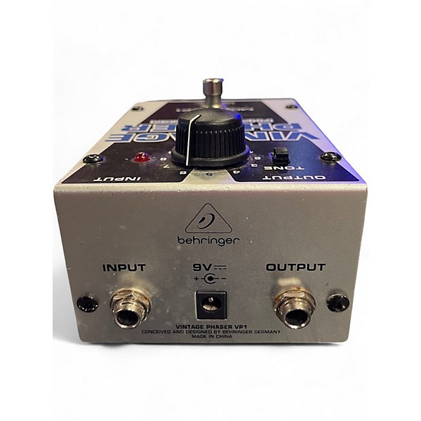 Used Behringer VP1 Vintage Phaser Effect Pedal