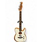 Used Fender Acoustasonic Standard Tele Olympic White Acoustic Electric Guitar thumbnail