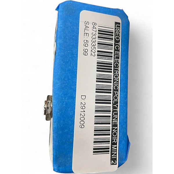 Used TC Electronic Polytune Noir Mini 2 Tuner Pedal