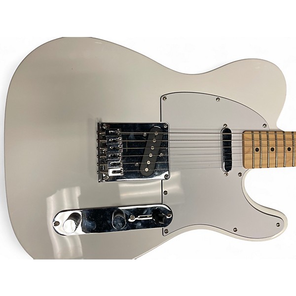 Used Squier Telecaster white Solid Body Electric Guitar