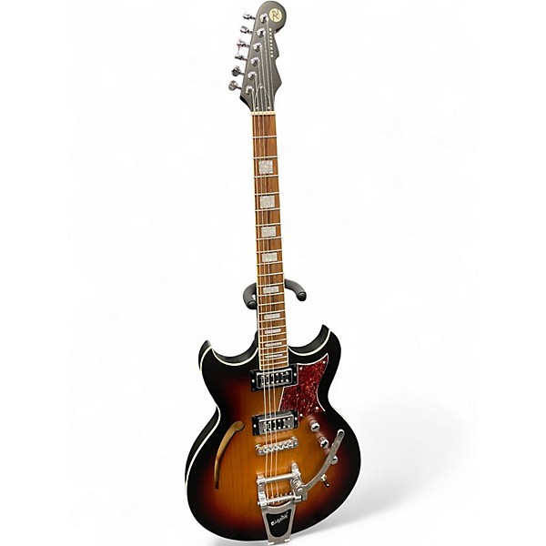 Used Reverend TRICKY GOMEZ 3 Color Sunburst Hollow Body Electric Guitar