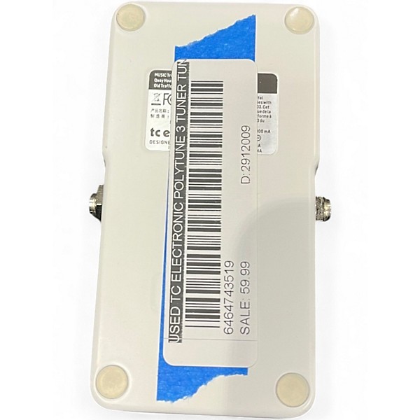 Used TC Electronic Polytune 3 Tuner Tuner Pedal