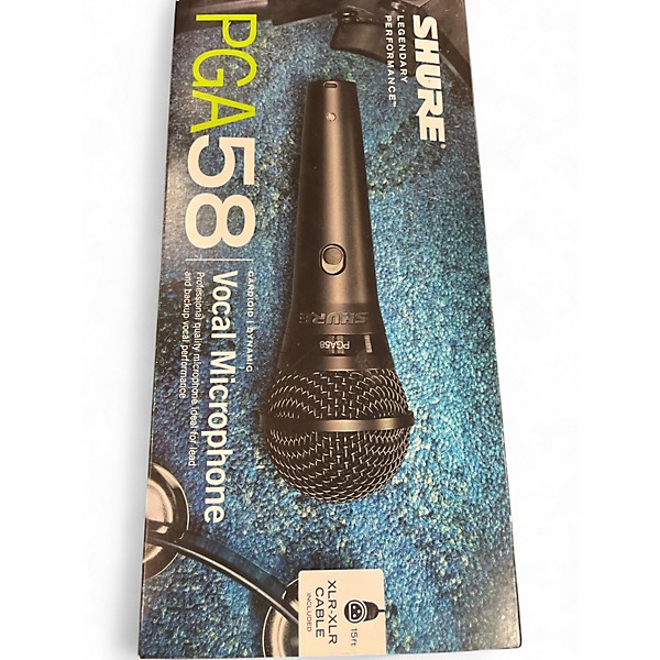 Used Shure PGA58 Dynamic Microphone