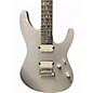 Used Ibanez TOD10 Metallic Silver Solid Body Electric Guitar