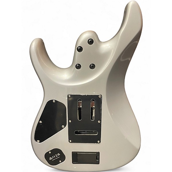 Used Ibanez TOD10 Metallic Silver Solid Body Electric Guitar