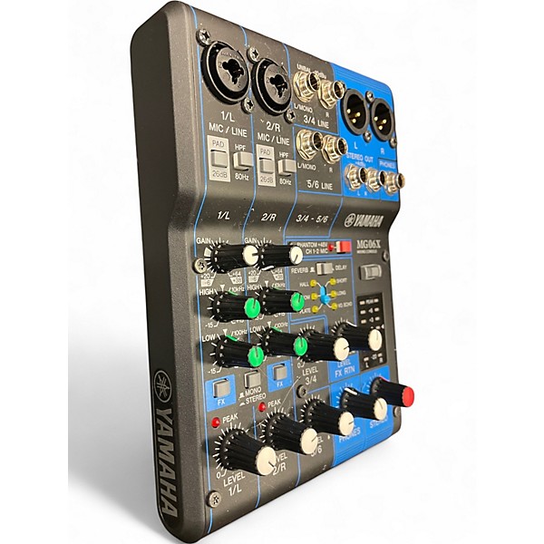 Used Yamaha MG06X Unpowered Mixer
