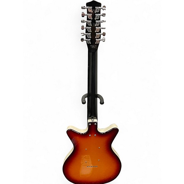 Used Danelectro 12SDC 12-String 2 Color Sunburst Solid Body Electric Guitar