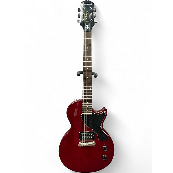Used Epiphone Les Paul Junior Wine Red Solid Body Electric Guitar