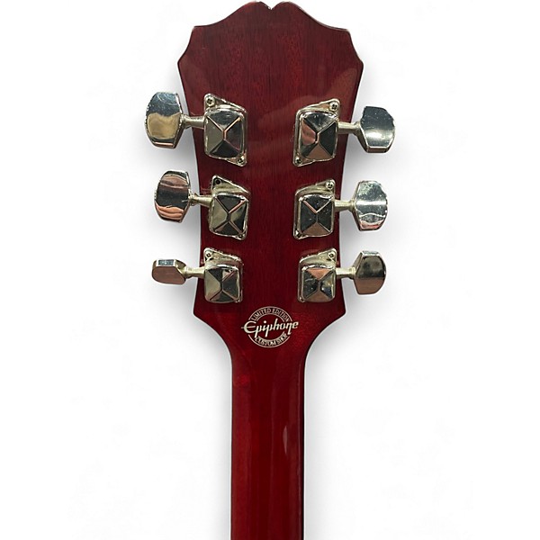 Used Epiphone Les Paul Junior Wine Red Solid Body Electric Guitar