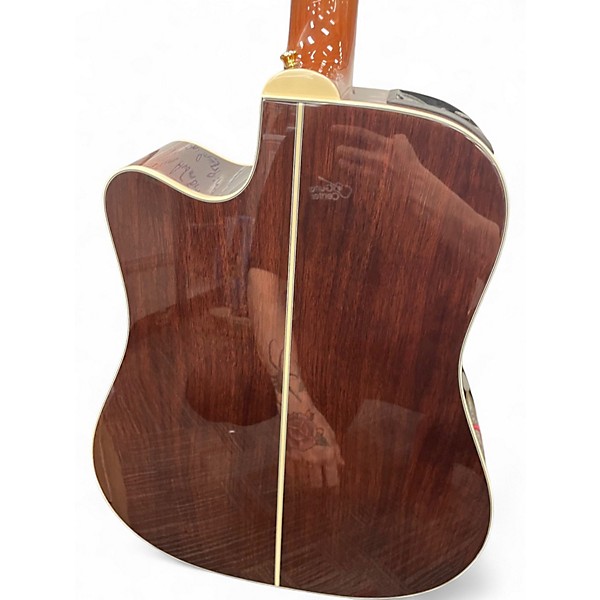 Used Takamine GD51CE 2 Color Sunburst Acoustic Guitar