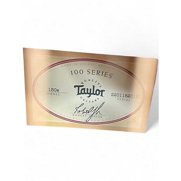 Used Taylor 150E Natural 12 String Acoustic Guitar