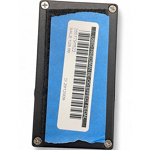 Used Friedman BE-OD Effect Pedal