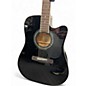Used Greg Bennett Design by Samick d1ce Black Acoustic Electric Guitar