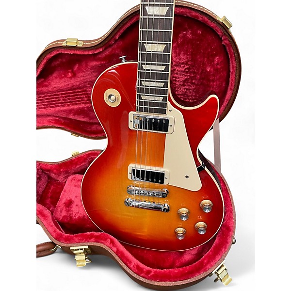 Used Gibson Les Paul Deluxe 2 Color Sunburst Solid Body Electric Guitar