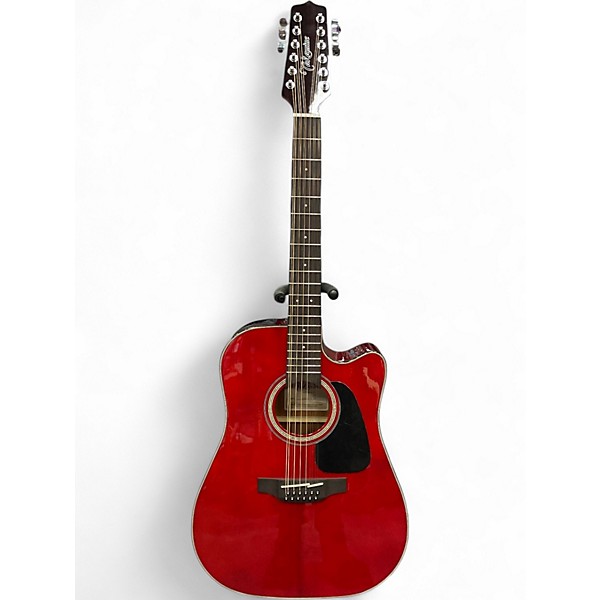 Used Takamine GD30CE-12 Wine Red 12 String Acoustic Electric Guitar