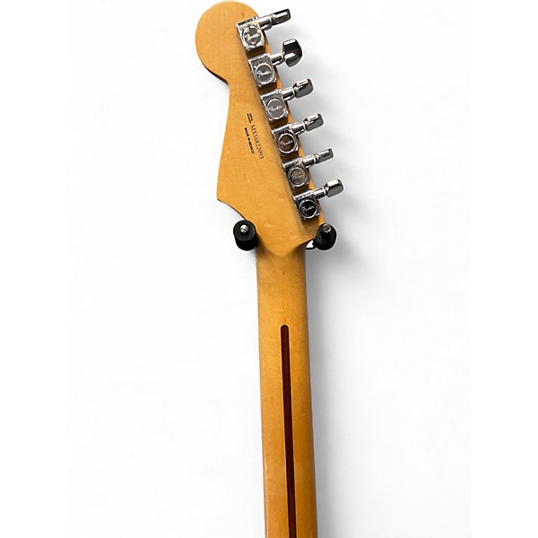 Used 2016 Fender Standard Stratocaster HSS Plus Top aged cherry burst Solid Body Electric Guitar