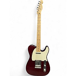Used Fender Standard Telecaster Metallic Red Solid Body Electric Guitar
