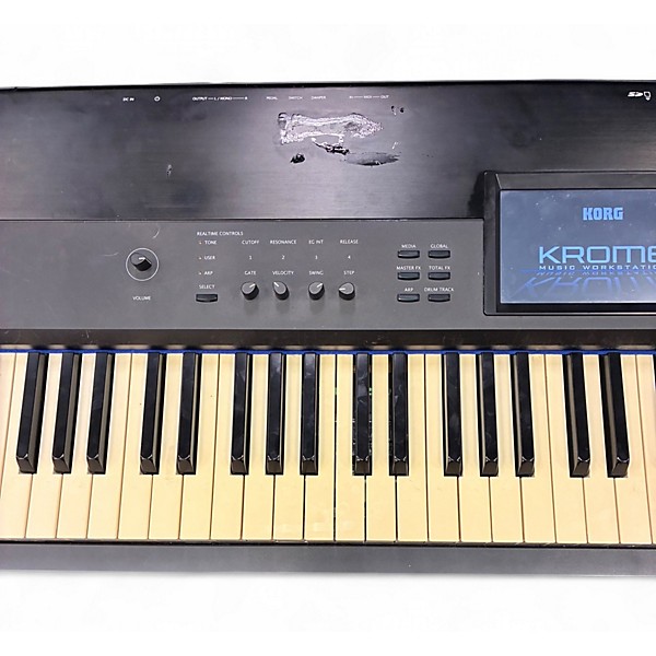 Used KORG Krome 88 Key Keyboard Workstation