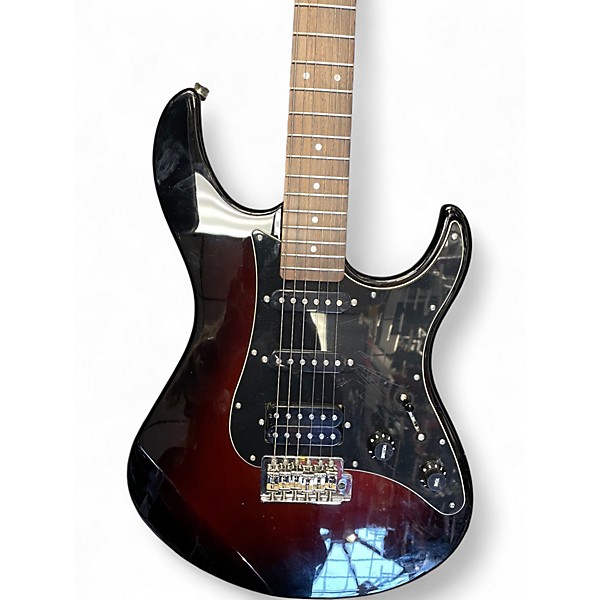 Used Yamaha Pacifica Deluxe Sunburst Solid Body Electric Guitar