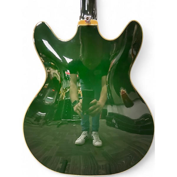 Used Guild Starfire IV Green Hollow Body Electric Guitar