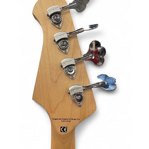 Used Lakland 44-02 Skyline Series 2 Color Sunburst Electric Bass Guitar