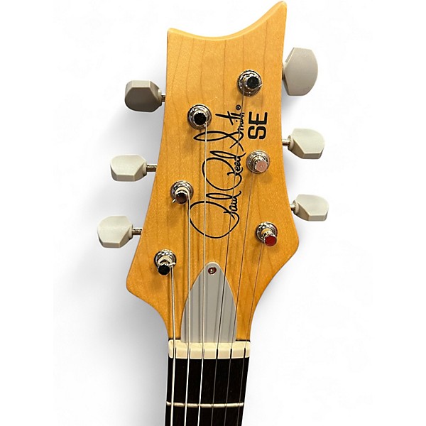 Used PRS SE Silver Sky STONE BLUE Solid Body Electric Guitar