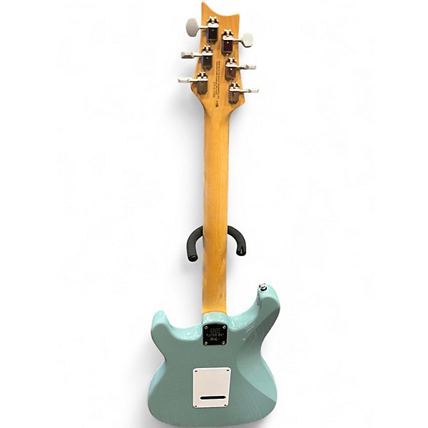 Used PRS SE Silver Sky STONE BLUE Solid Body Electric Guitar