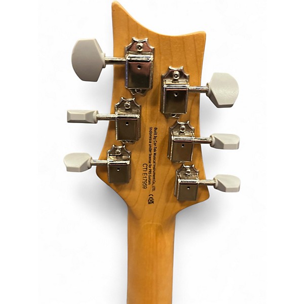 Used PRS SE Silver Sky STONE BLUE Solid Body Electric Guitar