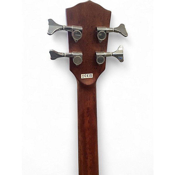 Used Fender cb60sce Sunrise Tea Burst Acoustic Bass Guitar