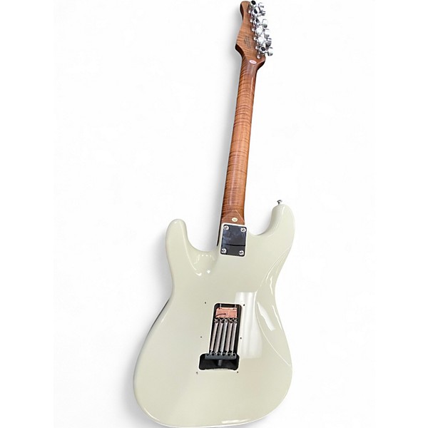 Used Firefly Classic HSS Stratocaster White Solid Body Electric Guitar