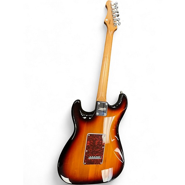 Used Jet Guitars Stratocaster 2 Color Sunburst Solid Body Electric Guitar