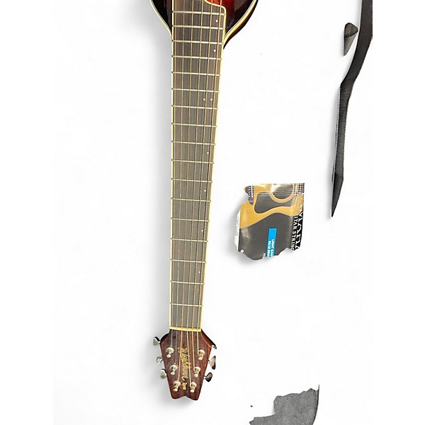 Used Washburn Ro10 Rover Tobacco Burst Acoustic Guitar