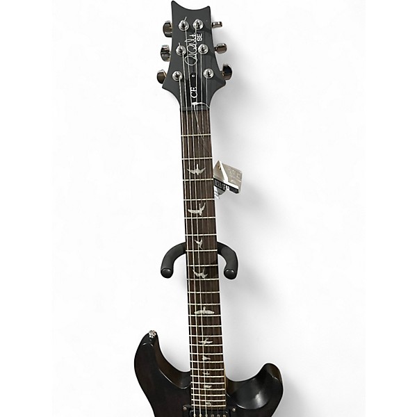 Used PRS SE Custom 24 Black Solid Body Electric Guitar