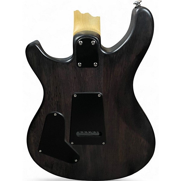 Used PRS SE Custom 24 Black Solid Body Electric Guitar