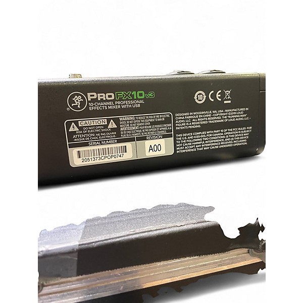 Used Mackie PROFX10V3 Unpowered Mixer